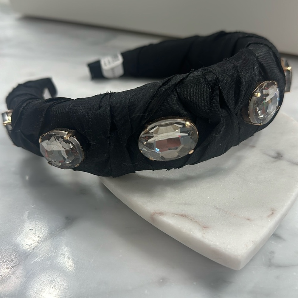 Black Jeweled Headband